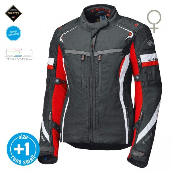 Held Imola ST Black-White-Red Textile Jacket | 62041-7