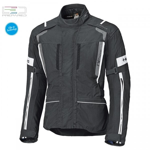 Held 4-Touring II Black-White Textile Jacket | 62121-14