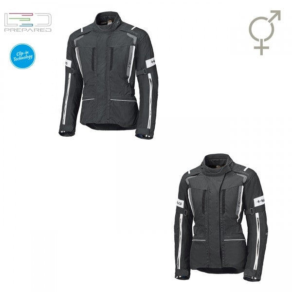 Held 4-Touring II Black-White Textile Jacket | 62121-14