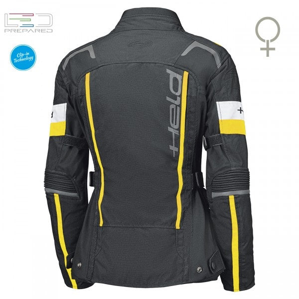 Held 4-Touring II Black-Fluorescent-Yellow Textile Jacket | 62121-58