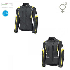 Held 4-Touring II Black-Fluorescent-Yellow Textile Jacket | 62121-58