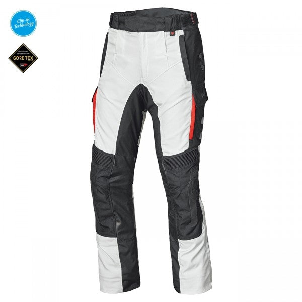Held Torno Evo Grey-Red Textile Trouser | 62160-72