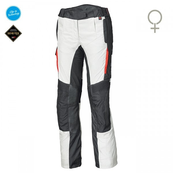 Held Torno Evo Grey-Red Textile Trouser | 62160-72