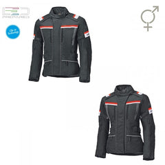 Held Tourino Top Black-Red Textile Jacket | 62220-2