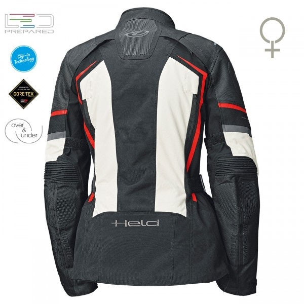 Held Karakum Top Grey-Black Textile Jacket | 62241-68