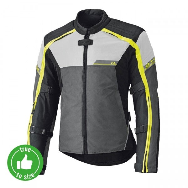 Held Renegade Grey-Fluorescent-Yellow Textile Jacket | 6631-25