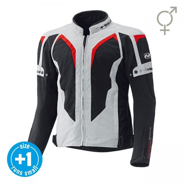 Held Zelda Grey-Red Textile Jacket | 6638-72