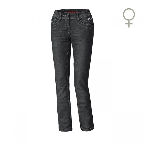 Held Crane Stretch Black Textile Trouser | 6704-1