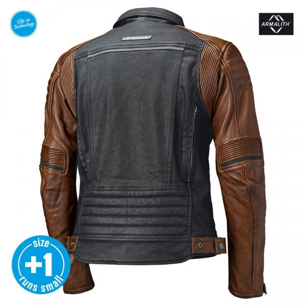 Held Jester Black-Brown Textile Jacket | 6804-60