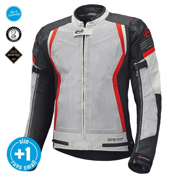 Held AEROSEC GTX TOP Grey-Red Textile Jacket | 6848-72