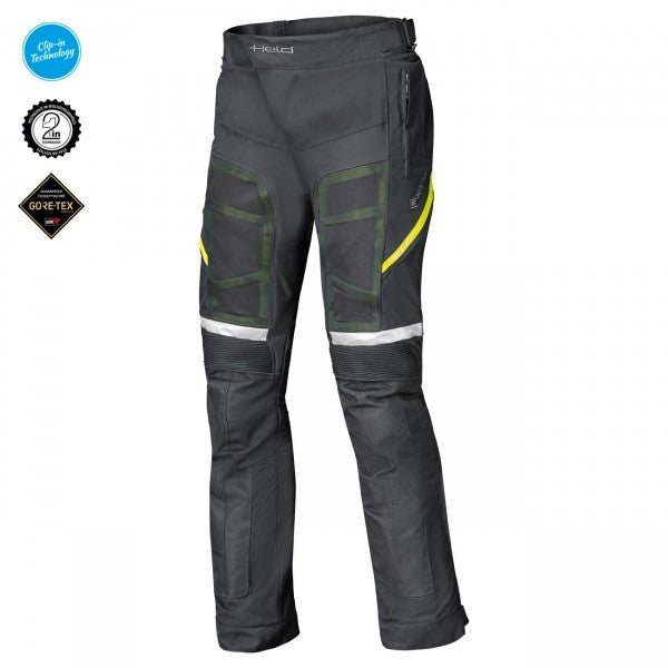 Held AeroSec GTX Base Black-Fluorescent-Yellow Textile Trouser | 6888-58