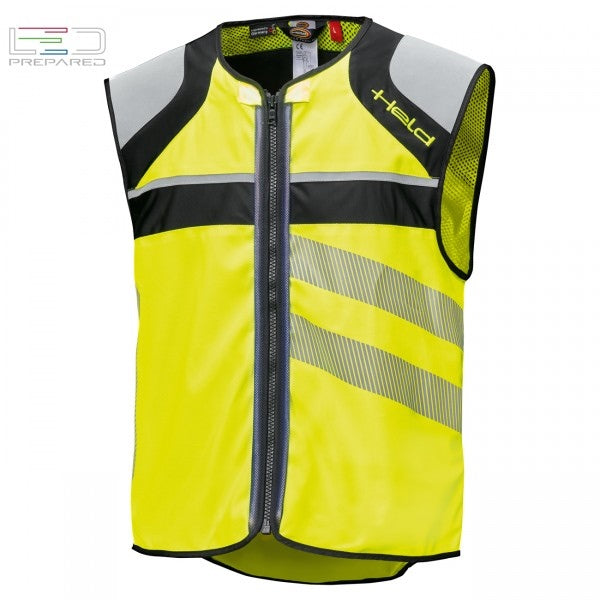 Held Flashlight LED Black-Fluorescent-Yellow Waistcoats | 91971-58