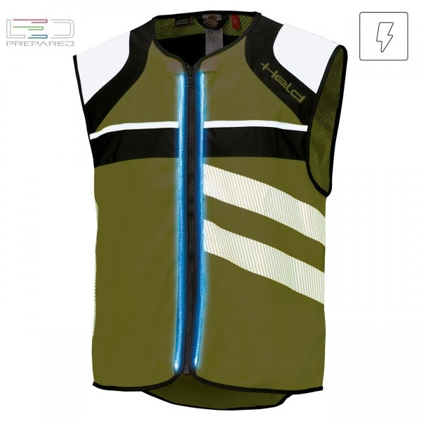 Held Flashlight LED Black-Fluorescent-Yellow Waistcoats | 91971-58