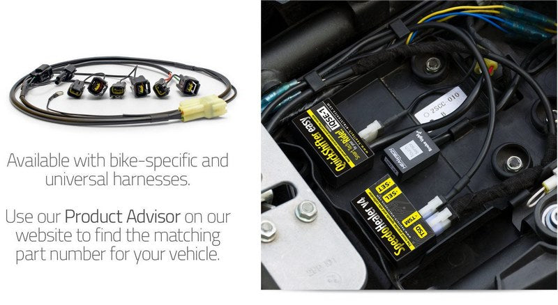 HEALTECH QuickShifter easy kit (iQSE-1 + QSH harness) | iQSE-1-QSH-F2H
