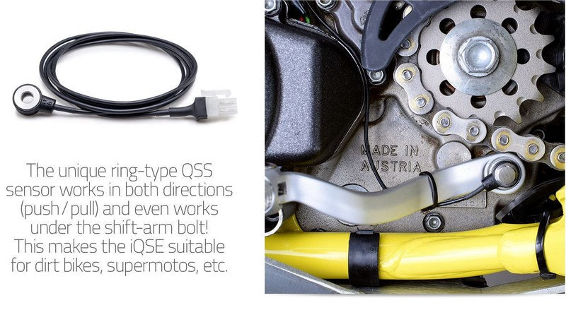 HEALTECH QuickShifter easy kit (iQSE-2 + QSH harness) | iQSE-2-QSH-OV2