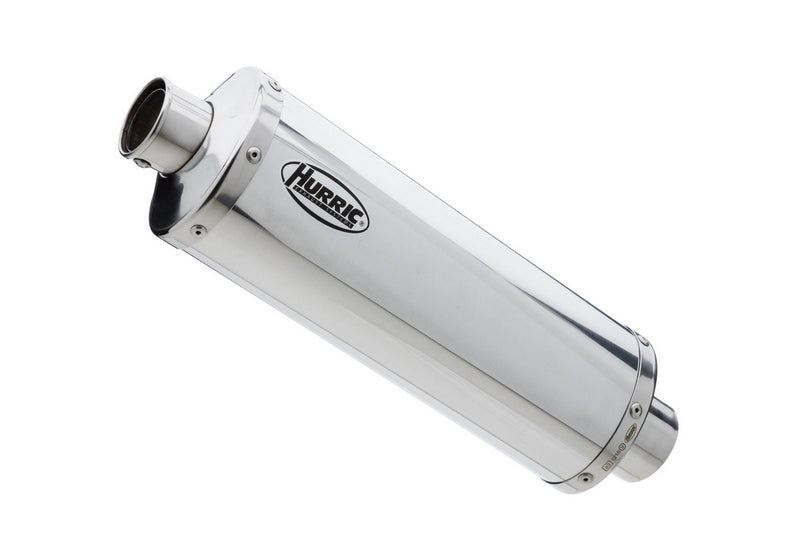 HURRIC Rac 1 slip on exhaust (2-1) ,silver | 63501354