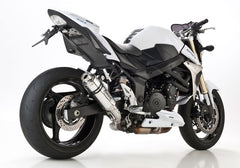 HURRIC Supersport slip on exhaust (4-1) super short,silver | 63502066