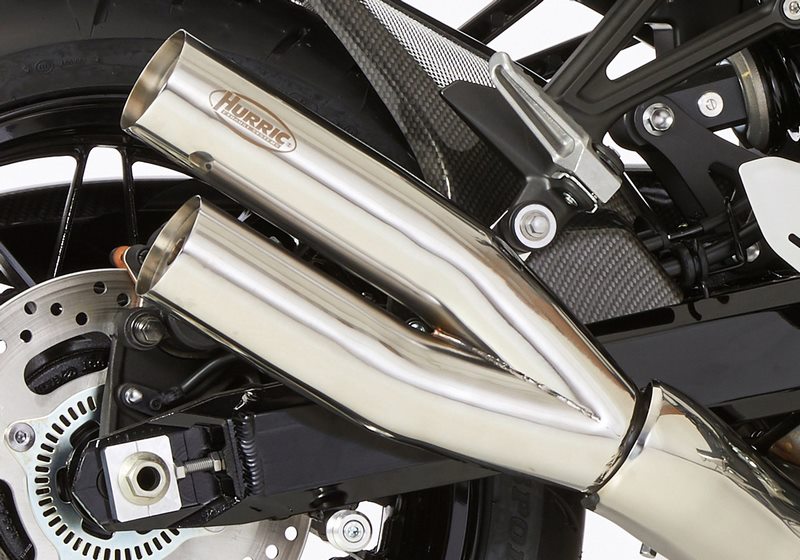 HURRIC Pro 2 Retro slip on exhaust (4-1) ,silver | 63502495