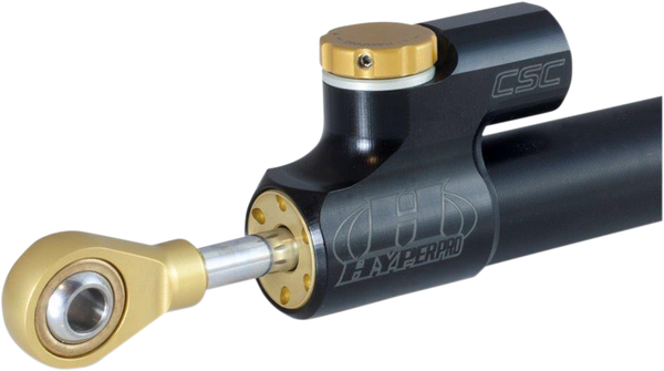 HYPERPRO STEER DAMPR 160MM CSC BLK | DS-160B-NL1