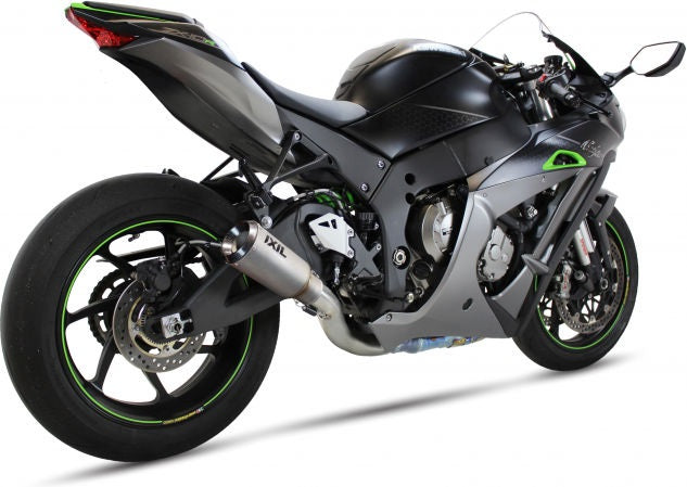 IXIL SLIP ON MUFFLER - RACE XTREM BLACK, RACING | CK7290RB