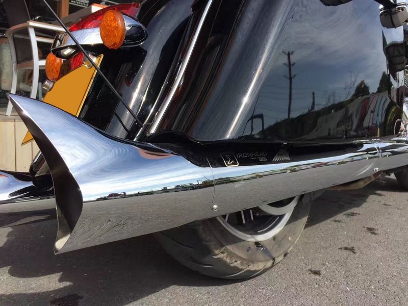 IXIL Fishtail End Cap (Chrome) | HC2-66C