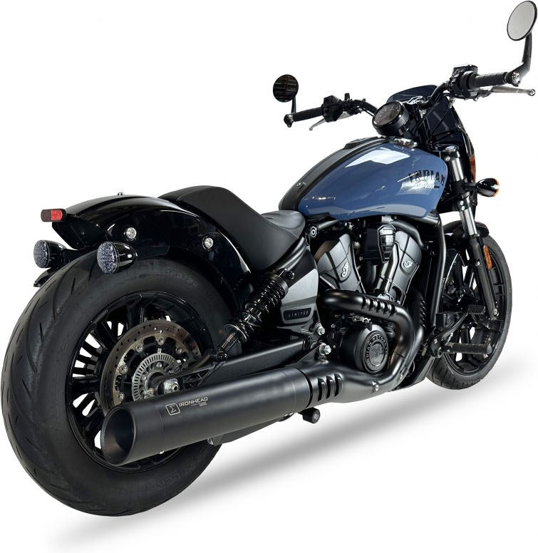 SLIP ON - IRONHEAD ROUND BLACK