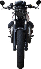 IXIL Slip On Exhaust (Left Muffler) - Ironhead Conical Black Inox | OM 335S SB