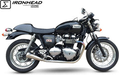 IXIL SLIP ON (RIGHT MUFFLER) - IRONHEAD CONICAL MATT INOX | OT470SSS