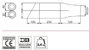 IXIL DUAL HYPERLOW XL BLACK  L3XB Non-Homologated | XK 7352 XB