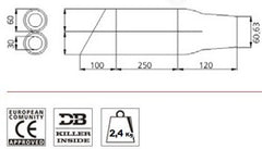 IXIL DUAL HYPERLOW XL BLACK  L3XB Homologated | XK 7371 XB
