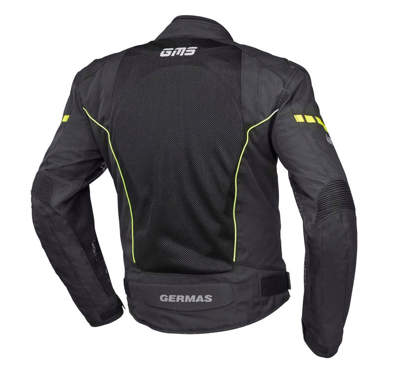 IXS Jacket Samu Mesh Black-Yellow | ZG51005-350
