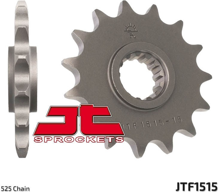 JT SPROCKETS Front Sprocket 14 Teeth Steel Standard 525 Pitch Type 1515 Kawasaki ZX-6R | JTF1515.14