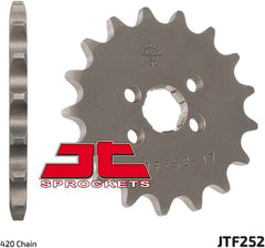JT SPROCKETS Front Sprocket 14 Teeth Steel Standard 420 Pitch Type 252 | JTF252.14