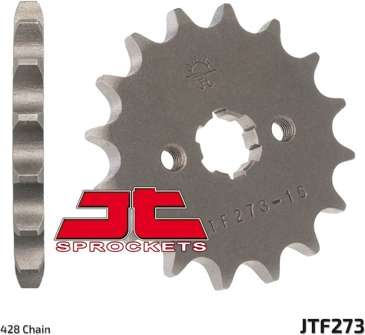 JT SPROCKETS Front Sprocket 13 Teeth Steel Standard 428 Pitch Type 273 Honda TRX90 Fourtrax | JTF273.13