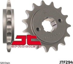 JT SPROCKETS Front Sprocket 15 Teeth Steel Standard 525 Pitch Type 294 | JTF294.15