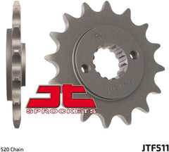 JT SPROCKETS Front Sprocket 15 Teeth Steel Standard 520 Pitch Type 511 Kawasaki KLX650 | JTF511.15