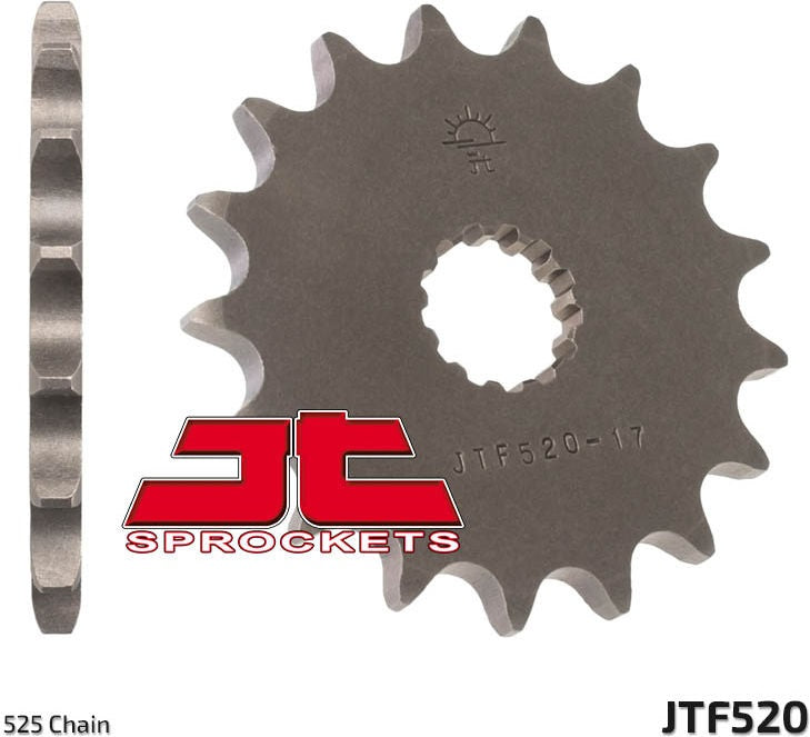 JT SPROCKETS Front Sprocket 14 Teeth Steel Standard 525 Pitch Type 520 Suzuki SV650N/SV650S | JTF520.14
