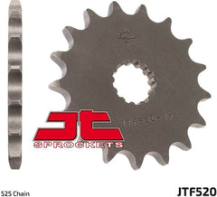 JT SPROCKETS Front Sprocket 16 Teeth Steel Standard 525 Pitch Type 520 | JTF520.16