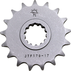 JT SPROCKETS Front Sprocket 17 Teeth Steel Standard 530 Pitch Type 579 | JTF579.17