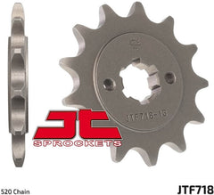 JT SPROCKETS Front Sprocket 13 Teeth Steel Standard 520 Pitch Type 718 | JTF718.13