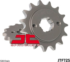 JT SPROCKETS Front Sprocket 15 Teeth Steel Standard 530 Pitch Type 725 | JTF725.15