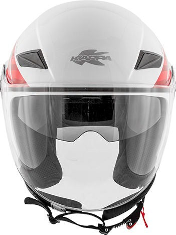 Kappa KV22 Florida Lightning Jet helmet in thermoplastic material, Lightning Italy | HKKV22FLGIT