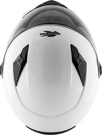 Kappa KV27 Denver Basic Full-face helmet in thermoplastic material, Glossy White | HKKV27BB910