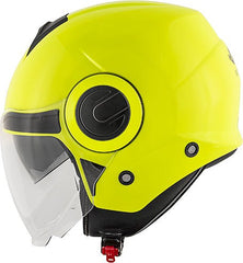 Kappa KV37 Oregon Jet helmet in thermoplastic material, Neon Glossy Yellow | HKKV37BG126