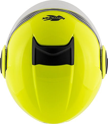 Kappa KV37 Oregon Jet helmet in thermoplastic material, Neon Glossy Yellow | HKKV37BG126