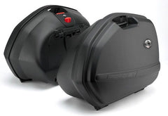 Kappa Pair of panniers, capacity 33 ltr, equipped with the new MONOKEY® SIDE fitting system, Black colour | K33N