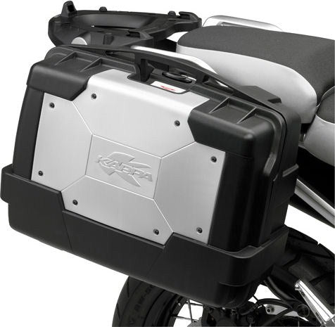 Kappa Top-case, capacity 33 ltr, equipped with silver cover on top-shell | KGR33