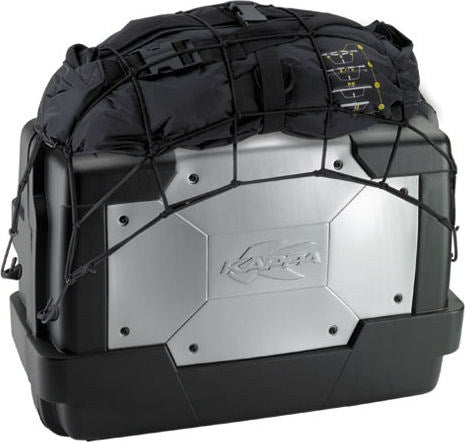 Kappa Top-case, capacity 33 ltr, equipped with silver cover on top-shell | KGR33