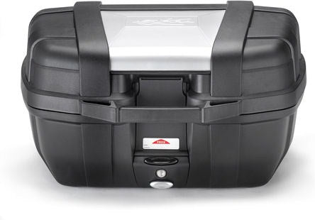 Kappa Top-case, capacity 52 ltr, equipped with silver cover on top-shell | KGR52