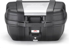 Kappa Top-case, capacity 52 ltr, equipped with silver cover on top-shell | KGR52